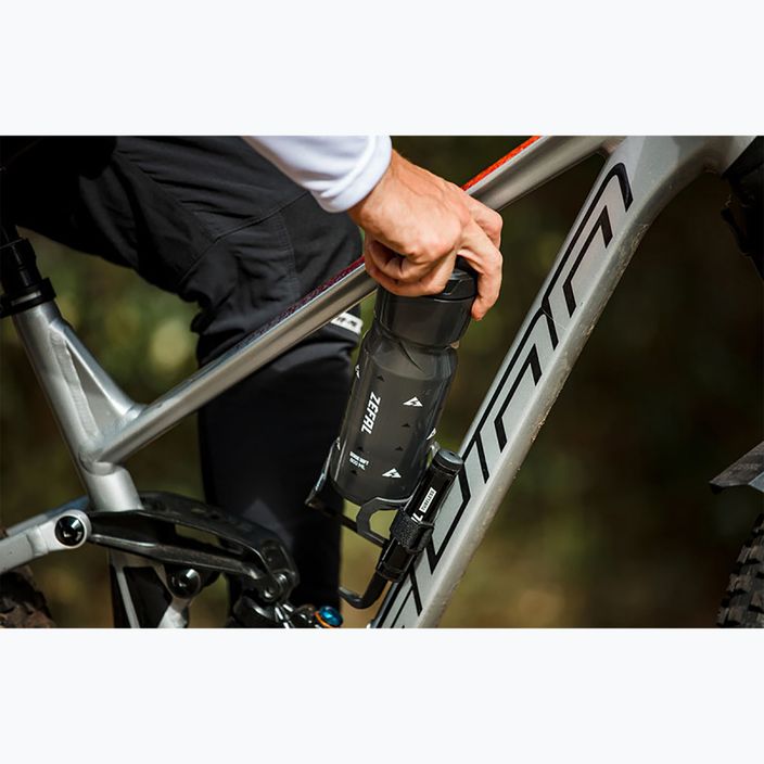 Zefal Sense Soft 65 No-Mud 650ml füstölt fekete kerékpáros palack 4