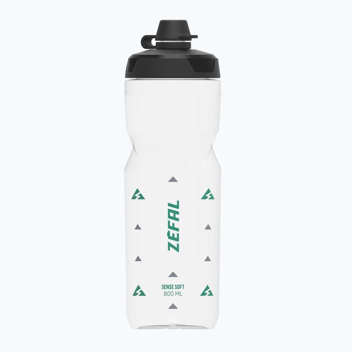 Zefal Sense Soft 80 No-Mud 800 ml-es áttetsző kerékpáros palack 2