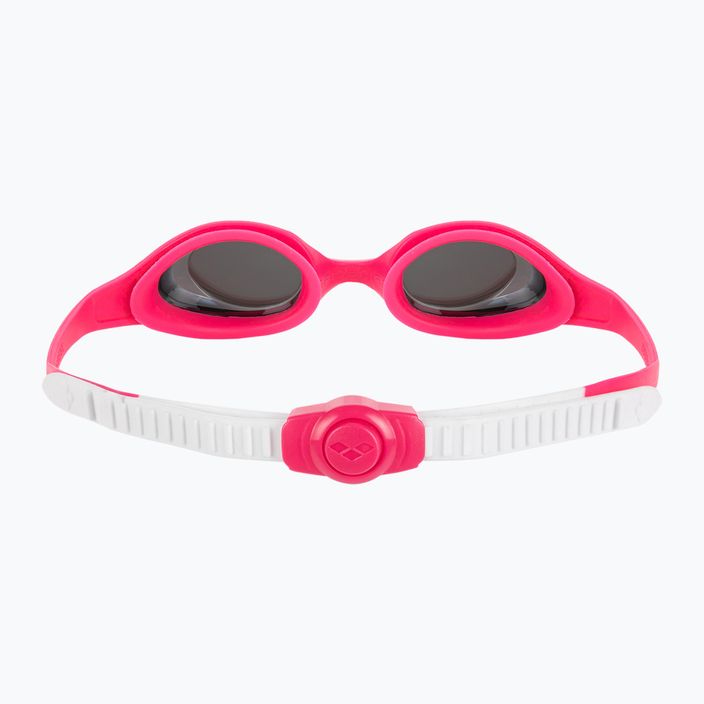 Gyermek úszószemüveg arena Spider JR Mirror white/pink/fuchsia 5