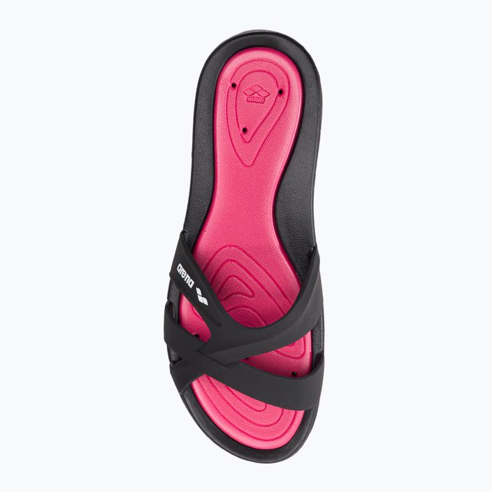 ARENA Athena Hook női flip-flop fekete/rózsaszín 80680/509 6