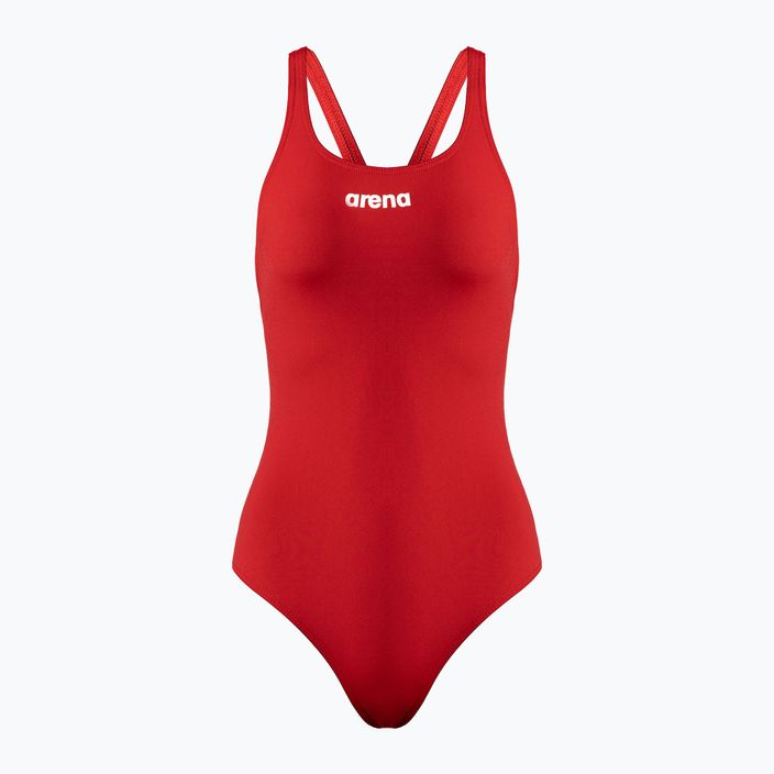 Női egyrészes fürdőruha arena Team Swim Pro Solid piros 004760/450