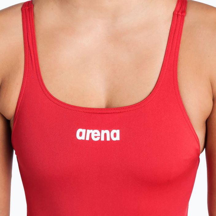 Női egyrészes fürdőruha arena Team Swim Pro Solid piros 004760/450 8