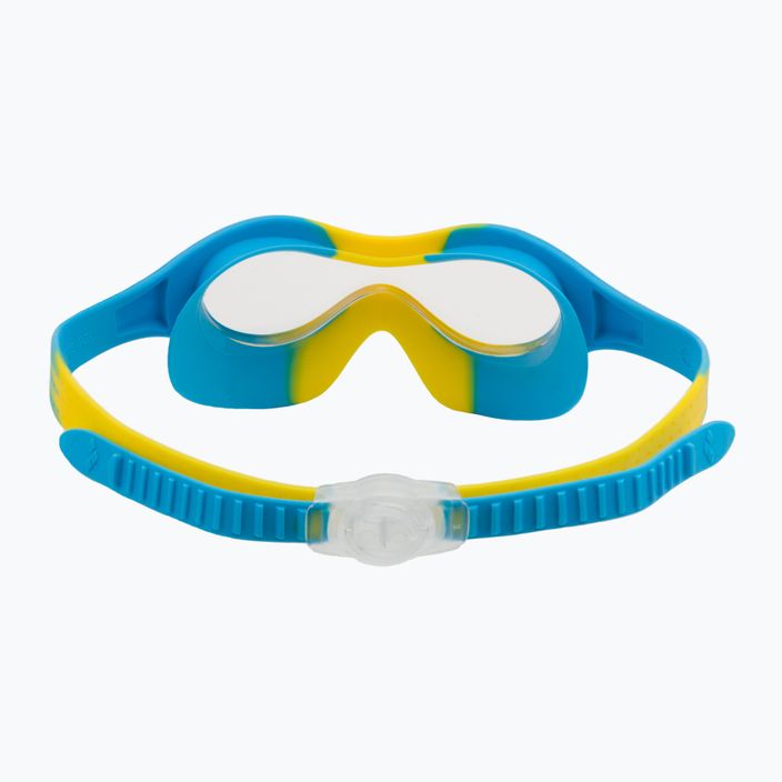 Gyermek úszómaszk ARENA Spider maszk kék és sárga 004287 5