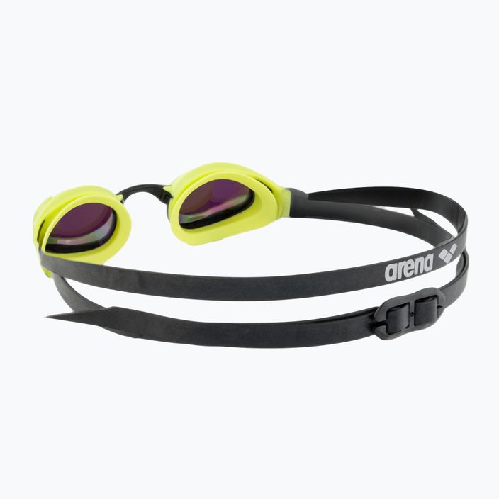 Arena úszószemüveg Cobra Core Swipe Mirror smaragdzöld/cyber lime 4