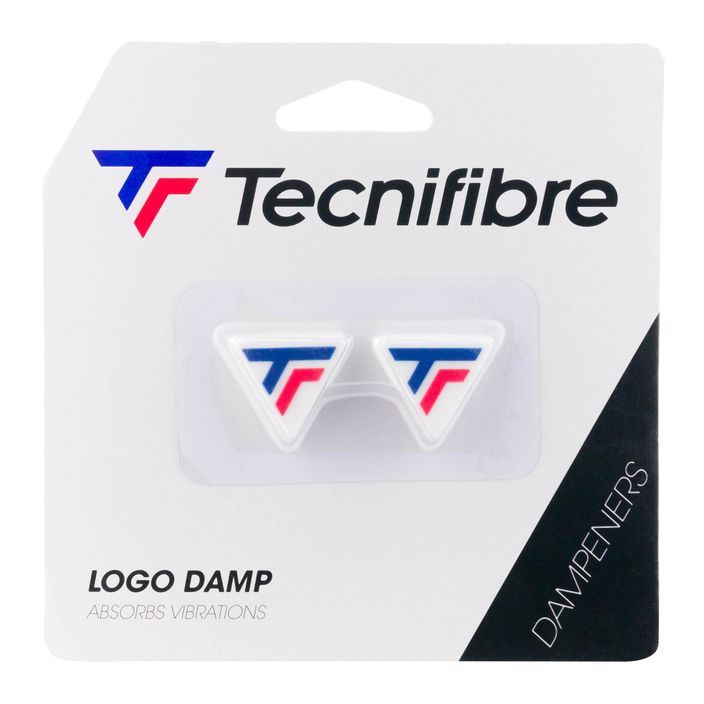 Tecnifibre Logo Damp teniszütőkhöz fehér 53ATPLOTRN 2