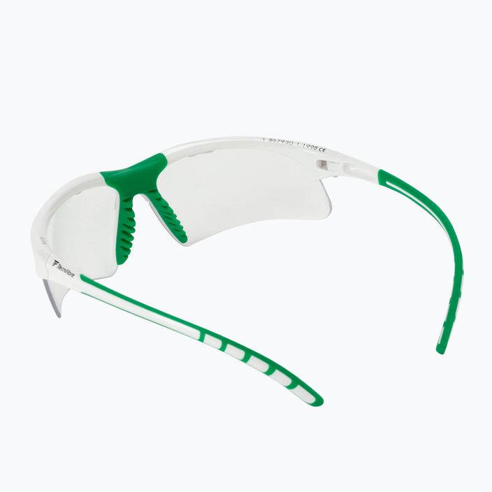 Tecnifibre squash szemüveg fehér-zöld 54SQGLWH21 2