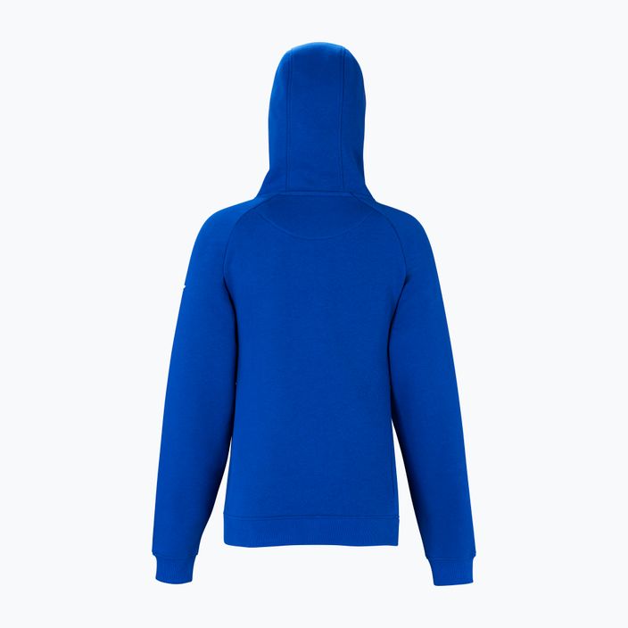 Gyermek tenisz pulóver Tecnifibre Fleece kapucnis pulóver kék 21LAHORO0B 7