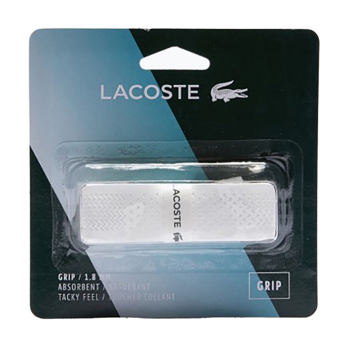 Teniszütő grip Lacoste Absorbent Grip white 2