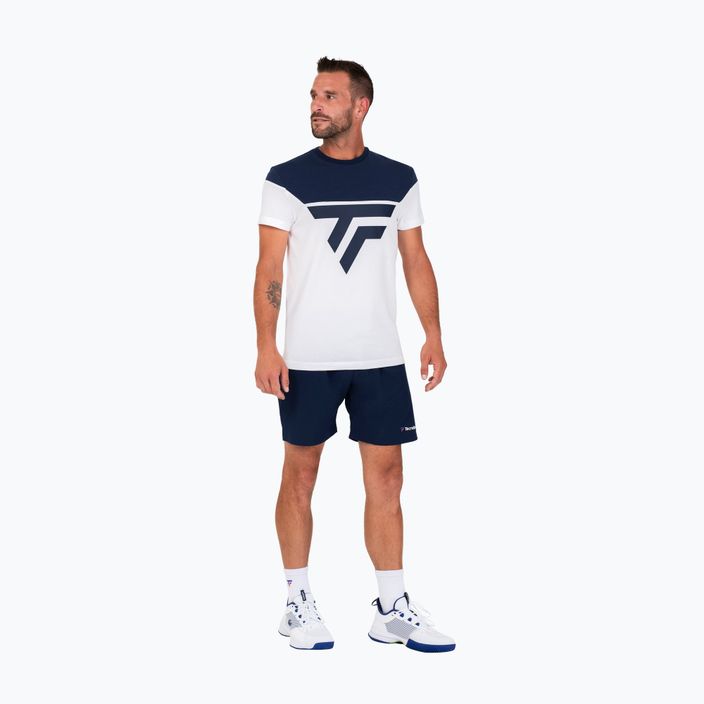 Férfi Tecnifibre Training tenisz póló fehér 22TRAITEE 3
