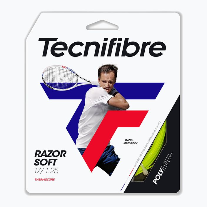 Tecnifibre Razor Soft antracit teniszütő bélhúr