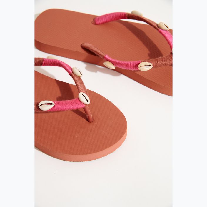 Női Banana Moon Nilulu Seaside flip flops acajou Női Banana Moon Nilulu Seaside flip flops acajou 9