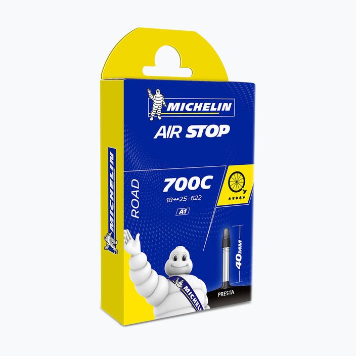 Michelin Air Stop Gal-Fv 40mm kerékpár belső cső 229650 fekete 00082278 3
