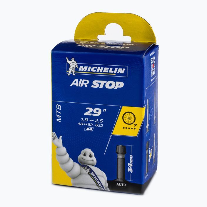 Michelin Air Stop Auto-Sv kerékpár belső cső 947164 fekete 00082283 2