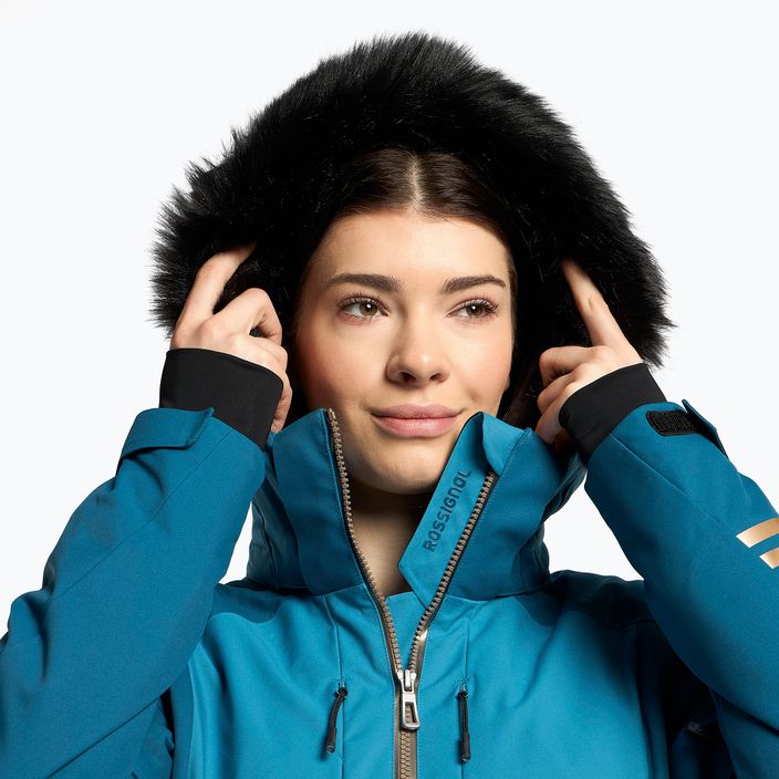 Női sí kabát Rossignol W Ski duck blue 4