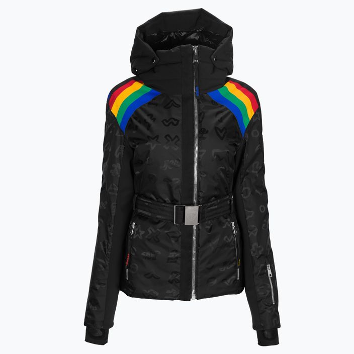 Női sí kabát Rossignol W Rainbow black 10