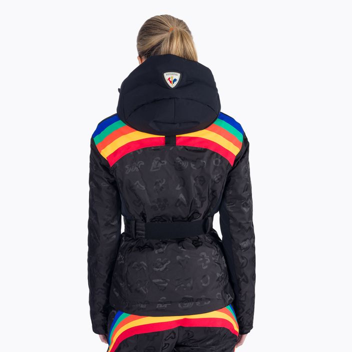 Női sí kabát Rossignol W Rainbow black 4