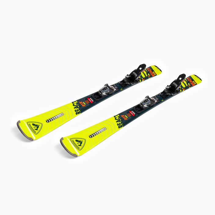Downhill sílécek Rossignol React RTX + Xpress 10 GW yellow/black 5