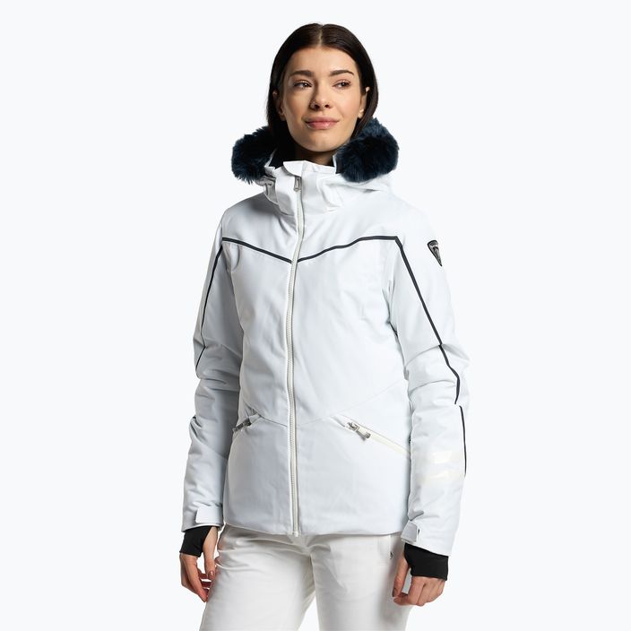 Női sí kabát Rossignol Ski white
