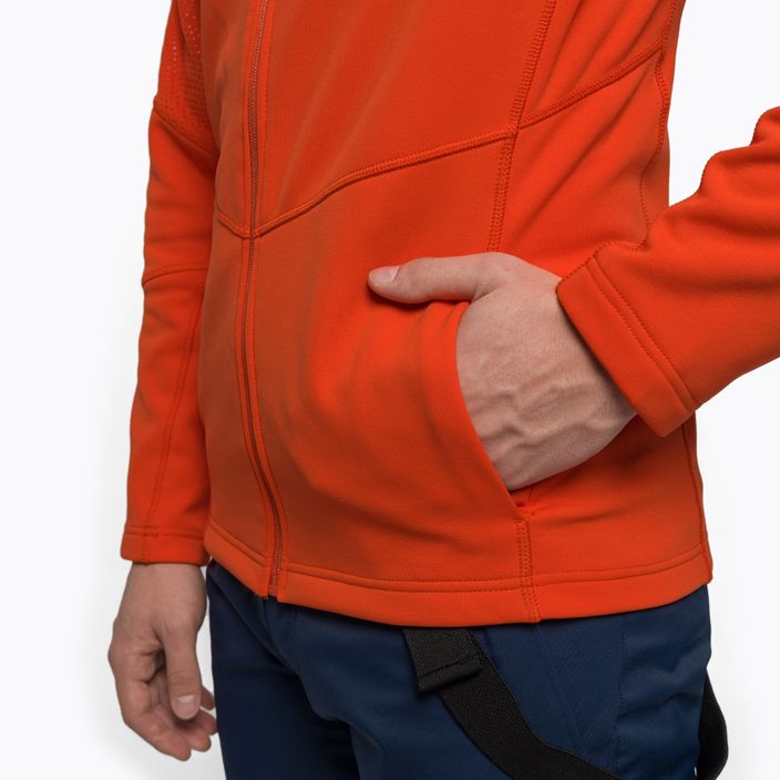 Férfi sí pulóver Rossignol Classique Clim orange 6