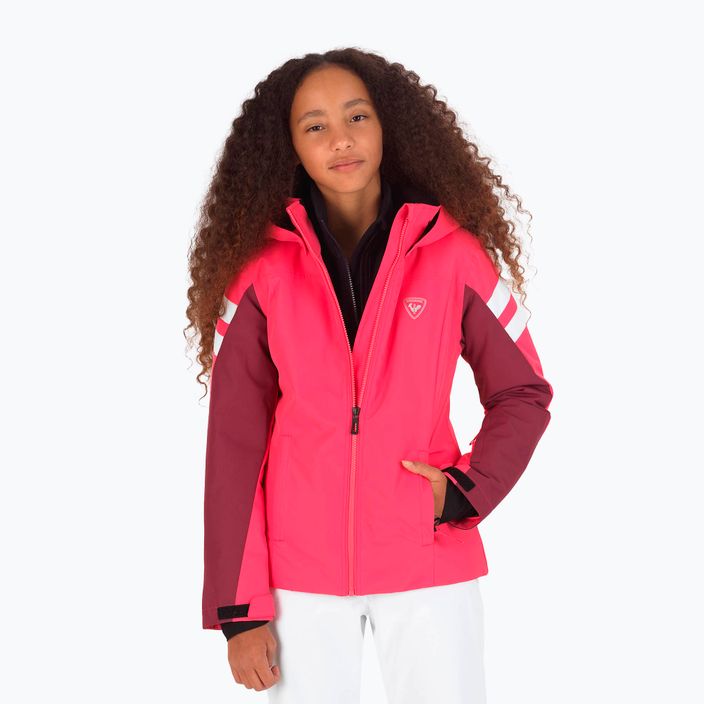 Gyermek sí kabát Rossignol Ski pink