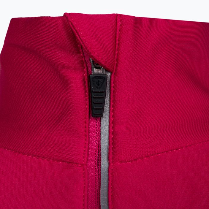 Női termikus pulóver Rossignol Classique 1/2 Zip red 5