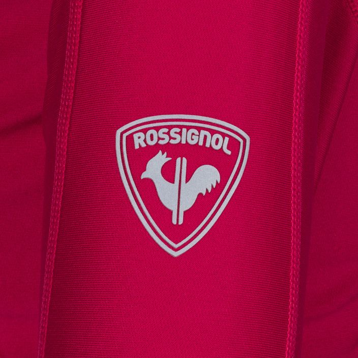 Női termikus pulóver Rossignol Classique 1/2 Zip red 6