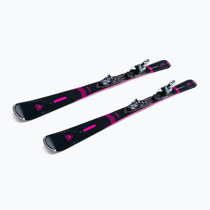 Női lesiklás sílécek Rossignol Nova 2S + Xpress W 10 GW black/pink 4