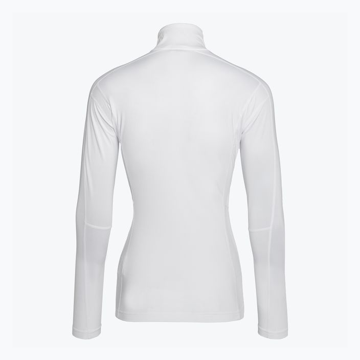 Női Rossignol Classique 1/2 Zip termikus melegítő pulóver fehér 8
