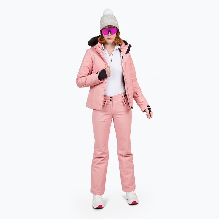 Rossignol női síelőnadrág Staci cooper rózsaszín 3