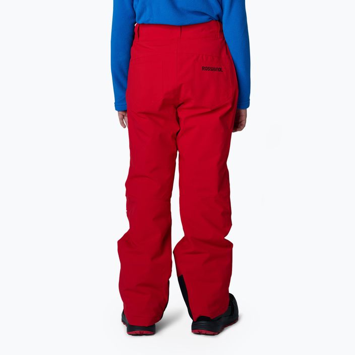 Rossignol Boy Ski sport piros gyermek síelő nadrág 3