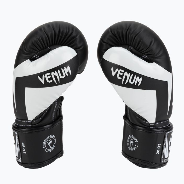Venum Elite bokszkesztyű fekete-fehér 0984 4