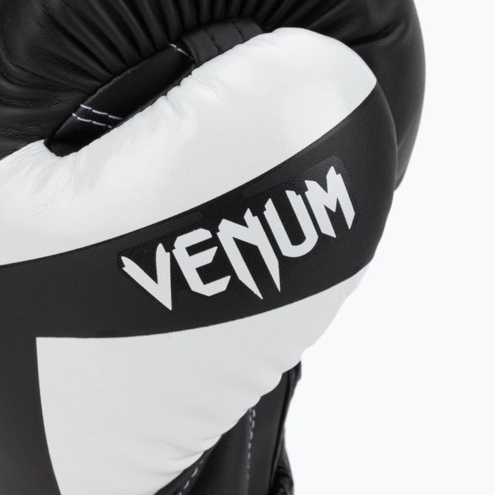 Venum Elite bokszkesztyű fekete-fehér 0984 5
