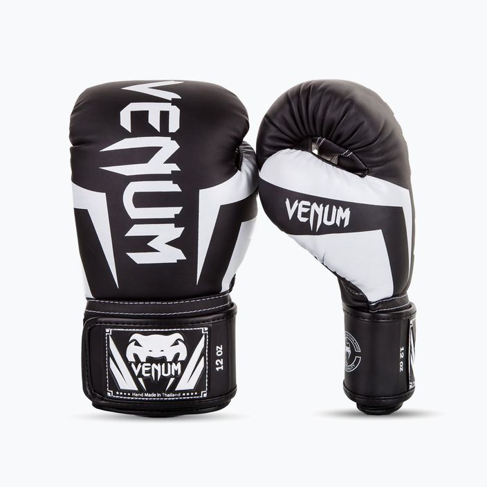 Venum Elite bokszkesztyű fekete-fehér 0984 8