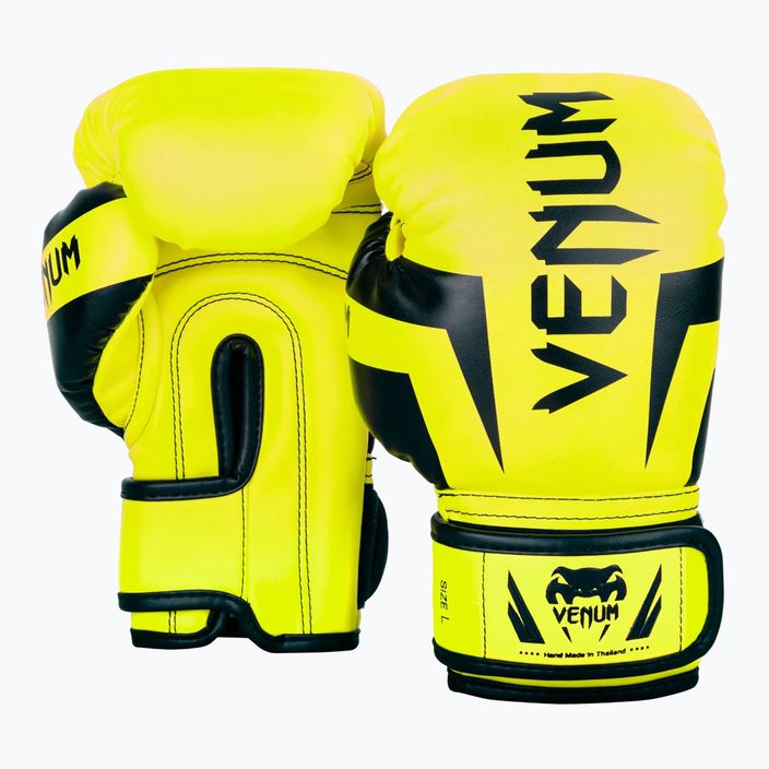 Gyermek bokszkesztyűk Venum Elite Boxing neo yellow 5