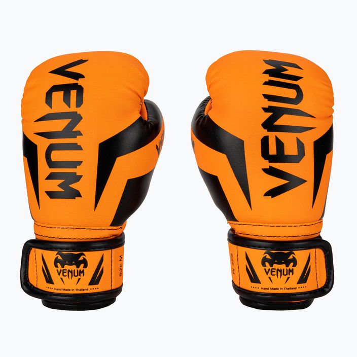 Gyermek bokszkesztyűk Venum Elite Boxing fluo orange