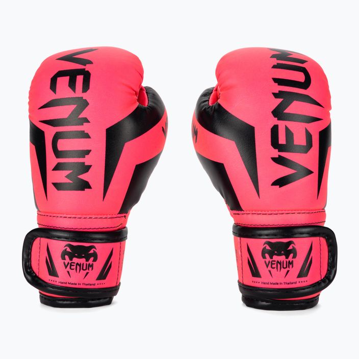 Gyermek bokszkesztyűk Venum Elite Boxing fluo pink