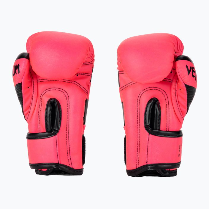Gyermek bokszkesztyűk Venum Elite Boxing fluo pink 2