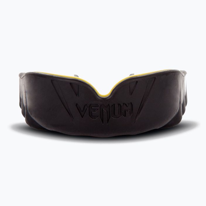 Venum Challenger egyszemélyes állkapocsvédő fekete és sárga 0618 4