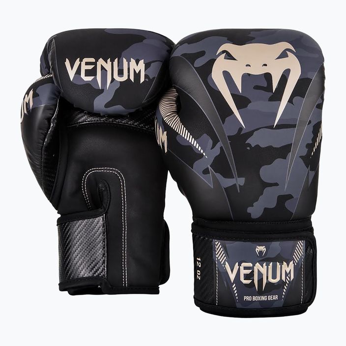 Venum Impact bokszkesztyű fekete-szürke VENUM-03284-497 6