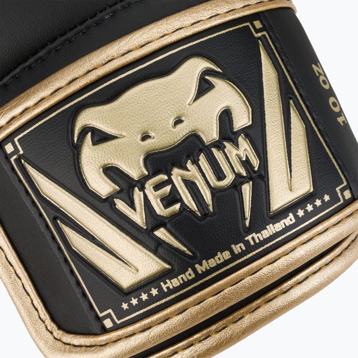 Venum Elite férfi bokszkesztyűk fekete-arany VENUM-1392 7