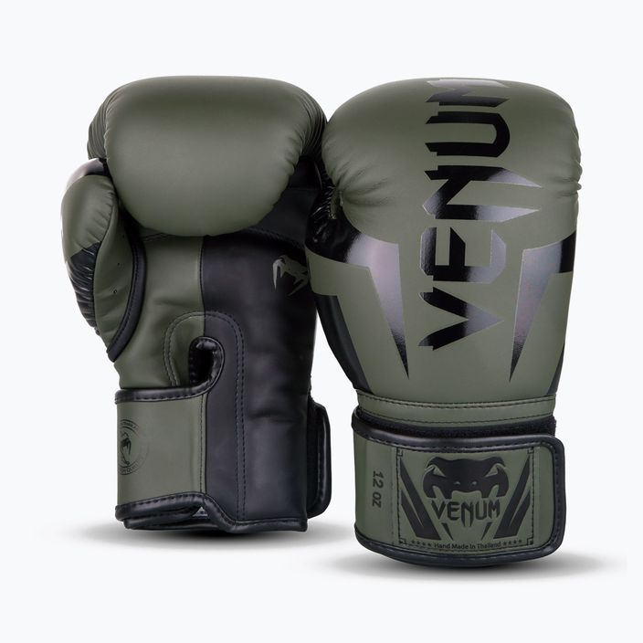 Férfi bokszkesztyű Venum Elite zöld VENUM-1392 9