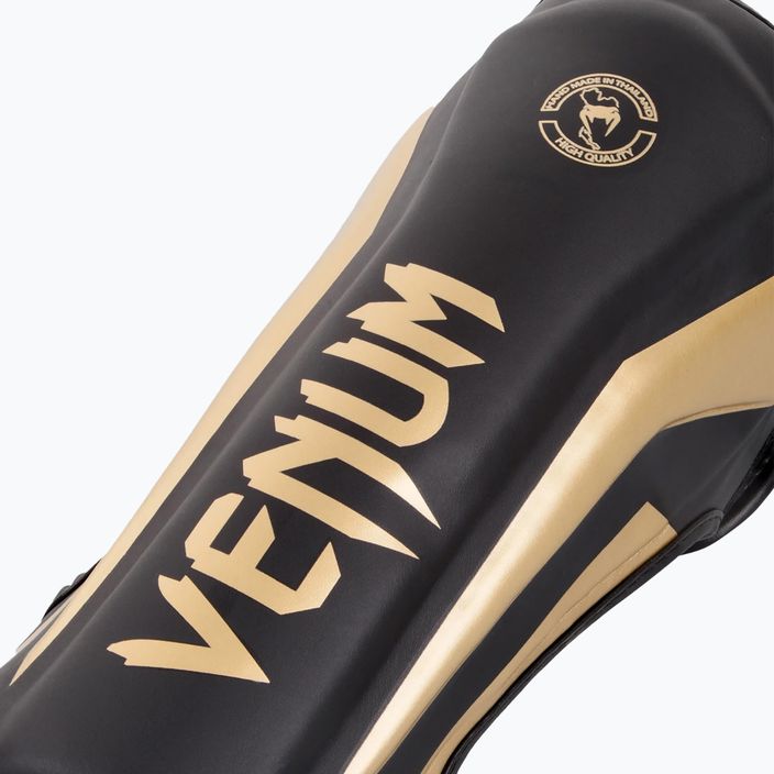 Venum Elite Standup sípcsont protektorok fekete/arany 2