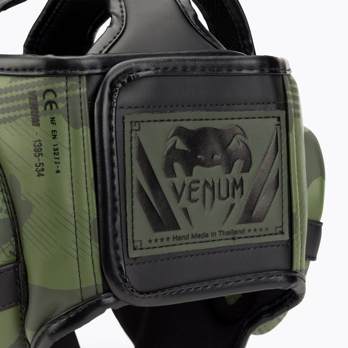 Venum Elite khaki színű terepszínű bokszsisak 4
