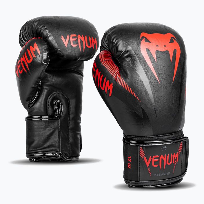 Venum Impact bokszkesztyű fekete VENUM-03284-100-10OZ 8