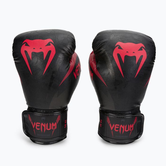 Venum Impact bokszkesztyű fekete VENUM-03284-100-10OZ