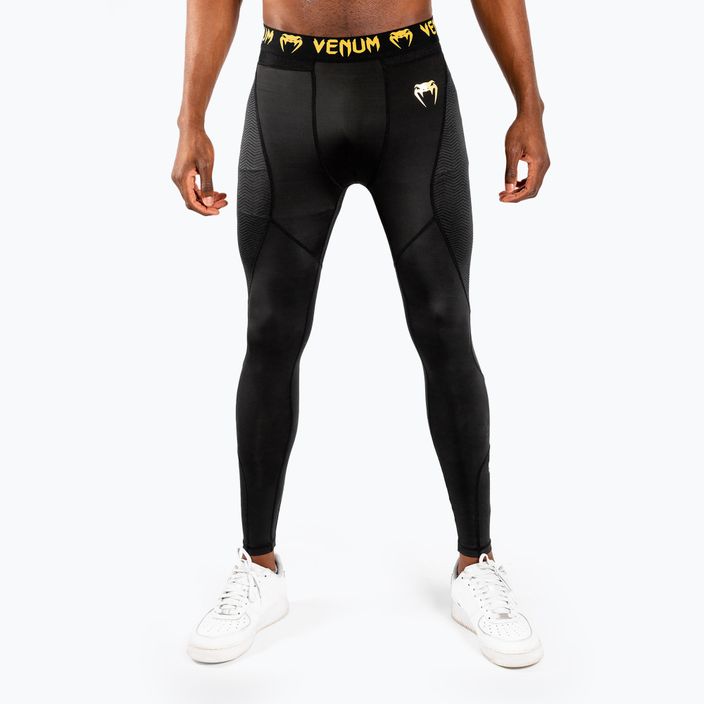 Venum G-Fit Compression férfi edző leggings fekete/arany