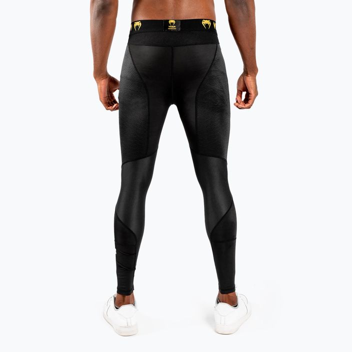 Venum G-Fit Compression férfi edző leggings fekete/arany 2