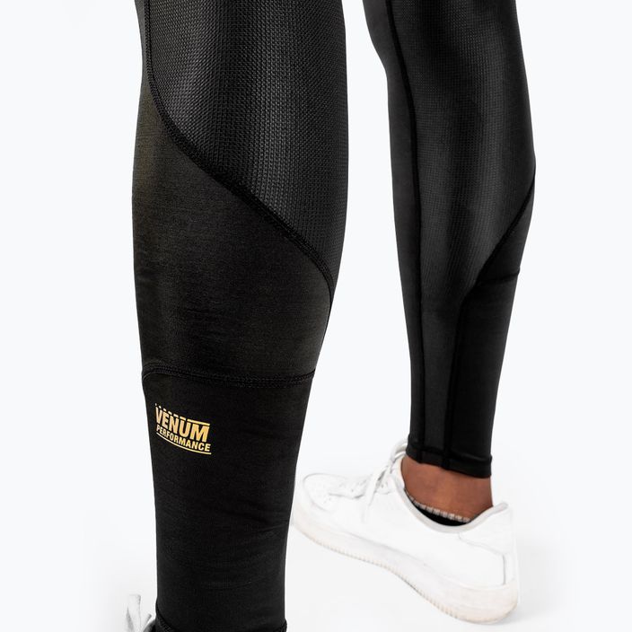 Venum G-Fit Compression férfi edző leggings fekete/arany 6