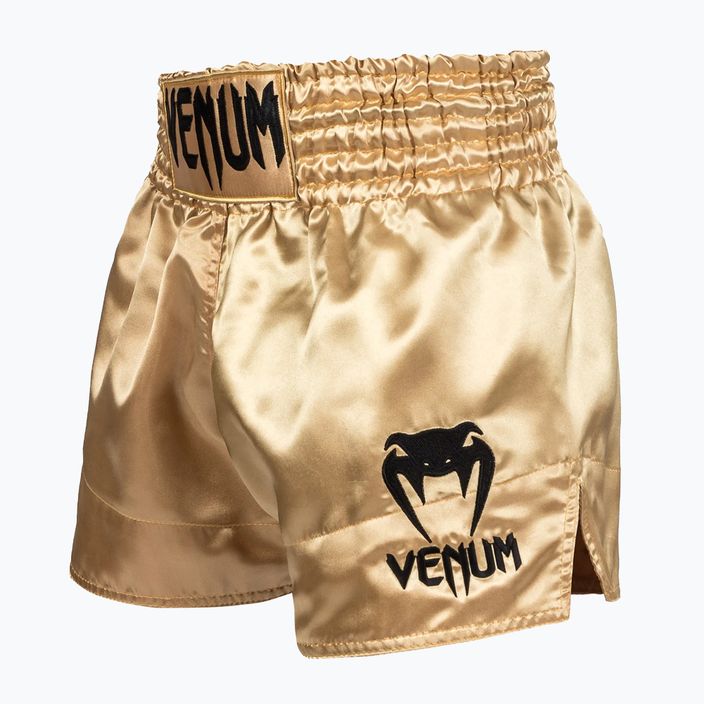 Férfi Venum Classic Muay Thai rövidnadrág fekete és arany 03813-449 2