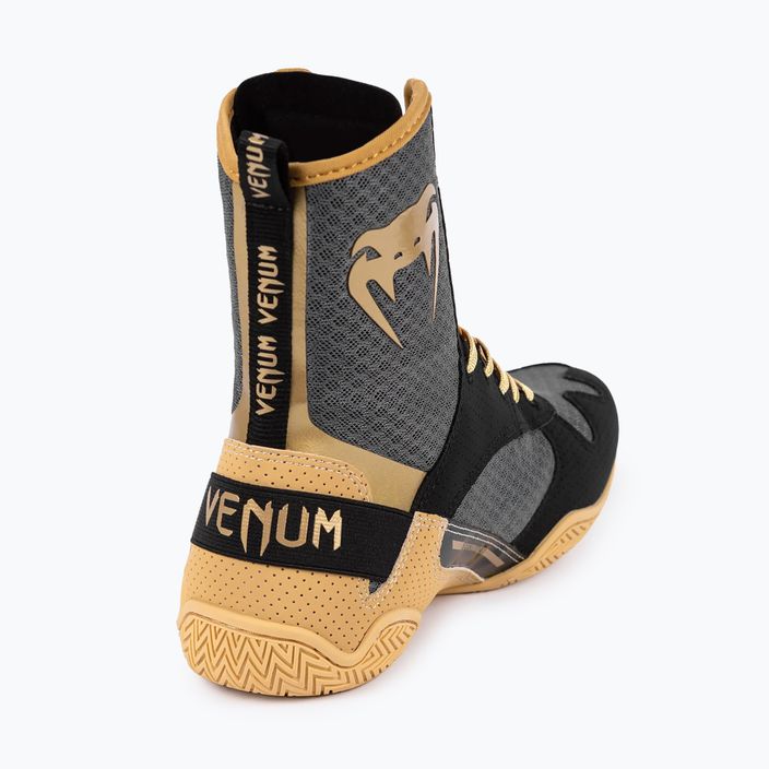 Boksz cipő Venum Elite Boxing black/beige 13